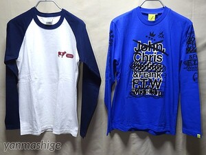 バンザイペイント Mサイズ長袖Tシャツ 2枚セット[02] Bonzaipaint 立沢トオル ラグランスリーブ 牛