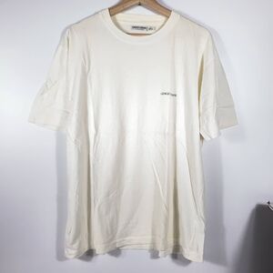 GIORGIO ARMANI L ITALY ジョルジオ・アルマーニ イタリア製 Tシャツ　半袖　トップス　ホワイト　古着　