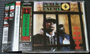 ◆Public Enemy◆ パブリック・エナミー It Takes a Nation of Millions to Hold Us Back 初期 帯付き 国内盤 CD ■送料無料