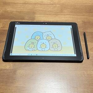 お絵描きやイラスト描くのにおすすめ！富士通製タブレットワコムのタッチペン付き