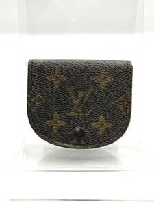 【送料無料　使用感大】LOUIS VUITTON　ルイヴィトン　モノグラム ポルトモネ グゼ コインケース コインパース 小銭入れ 財布 M61970