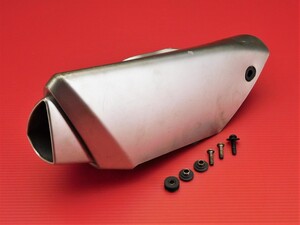 80 良好☆ aprilia アプリリア シバー750 純正 マフラー ガード カバー DX D25 851593 Heat Shield