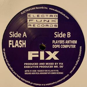 [ Fix - Flash - Electrofunk Records EF 504 ] Orlando Voorn , Mr.De