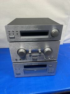 05770（120）KENWOOD ケンウッド システムコンポ KTF-5002/KAF-5002/DPF-5002 ジャンク品