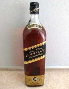 ◇ 古酒 未開栓 Johnnie Walker EXTRA SPECIAL ジョニーウォーカー 12年 ブラックラベル エクストラスペシャル 1000ml 43％ ◇