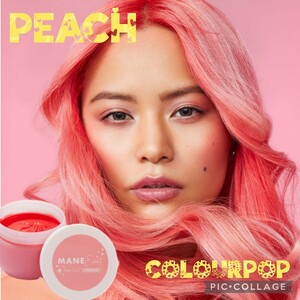 【peach/ピーチ】hair tint（ヘアカラー）142g★カラーポップ　カラーバター　検索　マニックパニック　ライムクライム　エンシェールズ　