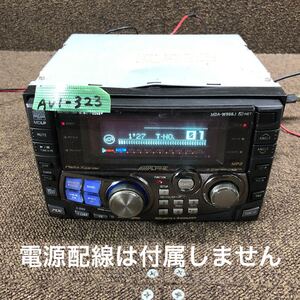 AV1-323 激安 カーステレオ ALPINE MDA-W966J H20717482JP CD MD FM/AM プレーヤー オーディオ 本体のみ 簡易動作確認済み 中古現状品