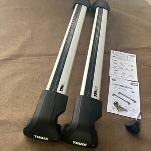 THULE BMW F31.G21 (3シリーズ ツーリング) キャリアベース(フット7206+ウイングバーエッジ 7213×2+キット6007)F45アクティブツアラー対応