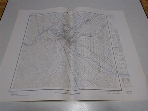 ◆　旭川　北海道　古地図　1/5万　昭和44年11月　国土地理院　※管理番号 ocz154