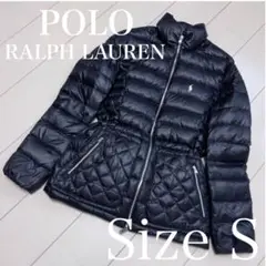 ☆POLO RALPH LAUREN☆ブラック　ダウンジャケット　キルティング♡