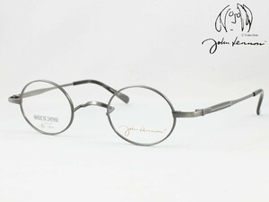 John Lennon ジョンレノン JL-1123-4 日本製メガネフレーム 度付き対応 近視 遠視 老眼鏡 遠近両用 オーバル 軽量 軽い 鯖江 一山 いちやま