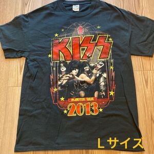 新品未使用★KISS★キッス★2013年 来日公演グッズ★Lサイズ★バンドTシャツ