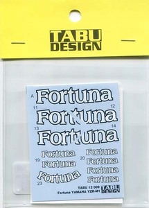 タブデザイン (TABU) 12009　1/12 YZR-M1 “For**na” Moto GP 2004 オプションデカール