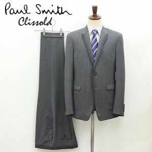 ◆Paul Smith British Collection ポールスミス ブリティッシュ コレクション×英クリソルド社 グラデーション 2釦 スーツ グレー L2