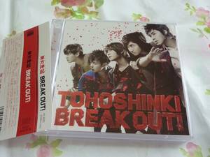 美品★韓流・東方神起／「BREAK OUT!」CD＋DVD２枚組／JYJ・K-POP