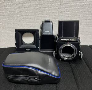 1円スタート 通電 シャッター確認 プリズムファインダー 蛇腹付き MAMIYA RZ 67 中判カメラ 一眼レフ フィルムカメラ 100237