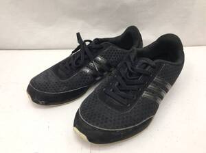 adidas アディダス ローカットスニーカー ブラック 23cm 24081904