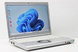 1円スタート ノートパソコン Windows11 WPS office搭載 Panasonic レッツノート CF-SZ6 第7世代 Core i5 SSD256GB メモリ8GB カメラ