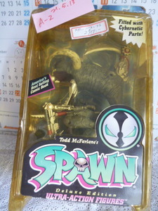 ☆フィギュア 新品(但し外箱は経年劣化してます)、未開封 SPAWN スポーン 見ての通りです A-2 大阪より