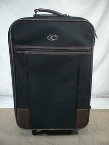 5060　ACE　黒×茶　スーツケース　キャリケース　旅行用　ビジネストラベルバック