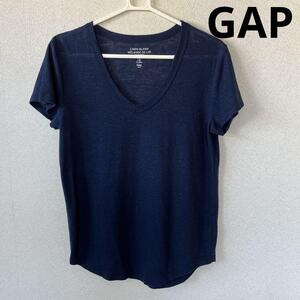 ★GAP(ギャップ）Ｔシャツ Ｖネック ネイビー★