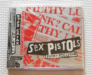 CD　SEX PISTOLS セックスピストルズ　FILTHY LUCRE LIVE 勝手に来やがれ/VJCP-25247/ボーナス3曲