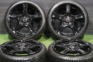 ＜美品/バリ溝＞BORBET(ボルベット) Type F(タイプF) 16in 6.5J+35 PCD98 4H APTANY HARMONIC PLUS 165/45R16 74V 即納可能