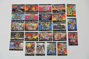 バンダイ カードダス SDガンダム外伝 黄金神話Ⅲ シャッフルの勇者 24枚 Y1 中古品