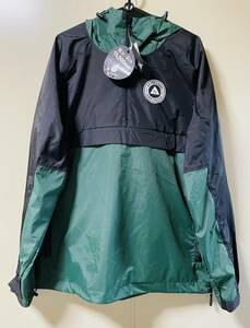 ☆即決☆新品☆DEATH LABEL ANORAK GREEN ブラックグリーン Mサイズ 撥水アノラック デスレーベル 耐水撥水大処分55%OFF