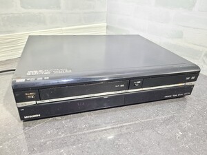 【ジャンク品】管1G69 MITSUBISHI DVDレコーダー DVR-DV735　07年製　 B-CASカード有り　DVD再生OK VHS再生しません