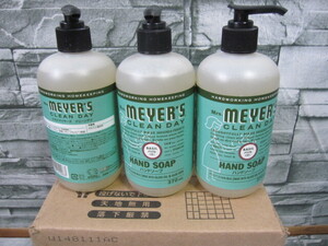 未使用■税込■ バジルの香り【6本セット】ミセスマイヤーズクリーンデイ ≪ Mrs. Meyers Clean Day ≫ ハンドソープ