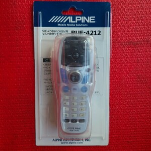 アルパイン　VIE-X088V/X08V用　マルチ総合リモコン　RUE-4212　新品・未使用　デッドストック品　ALPINE