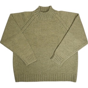 TENDERLOIN テンダーロイン MOCK NECK COTTON KNIT OLIVE コットンニット オリーブ Size 【L】 【中古品-非常に良い】 20813702