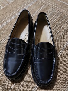 サイズ：71/2　美品　COLE HAAN コールハーン ローファー ピンチ ペニーローファー ブラック 03503 