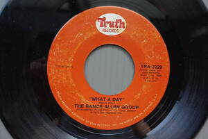 ★US盤 EP★　Rance Allen Group - What A Day / I Give My All To You 1975