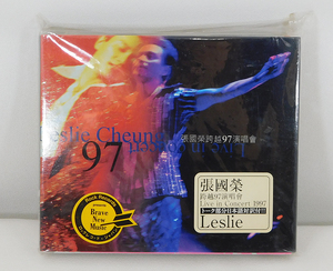 輸入盤 CD2枚組「レスリー・チャン/LIVE IN CONCERT 97」LESLIE CHEUNG 張国榮跨越97演唱會 日本語対訳 包装ビニールあり ROD-5151