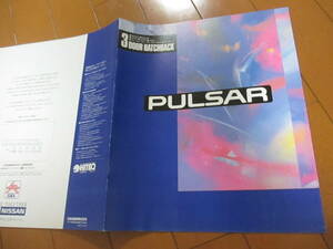 家21896　カタログ　■ニッサン■　ＰＵＬＳＡＲ　パルサー　3DOOR　HATCHBACK■1993.11　発行31　ページ