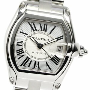 カルティエ CARTIER W62025V3 ロードスターLM デイト 自動巻き メンズ _809286