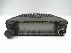 ☆ALINCO アルインコ 無線機 VHF/UHF TWIN BAND FM TRANSCEIVER DR-620 M4×8MAX 動作未確認 現状渡し 中古 トランシーバー 本体のみ☆