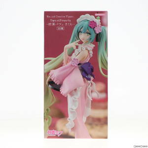 【中古】[FIG]初音ミク キャラクター・ボーカル・シリーズ01 初音ミク Exc∞d Creative Figure SweetSweets-抹茶パフェ さくら- フィギュア