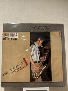 LPレコード Hidehiko Matsumoto Quartet Sleepy TBM 74 帯なし 松本英彦 市川秀男 Three Blind Mice 