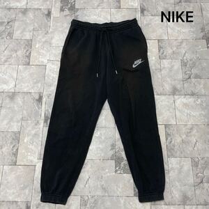 NIKE ナイキ sweat pants スウェットパンツ テーパードパンツ イージーパンツ スポーツ アメカジ ブラック サイズL 玉SS2716