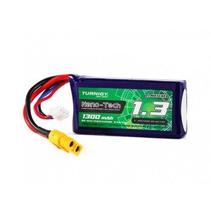 no2 Turnigy nano-tech 7.4V 1300mAh 25C50C リポ