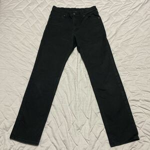 6C Wrangler ラングラー WM3903 黒 ブラック ストレッチ パンツ STRAIGHT ストレート リー・ジャパン（株）格安