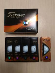 ２０２４　Titleist プロV1 新品　おまけ新品プロV1　３個付き