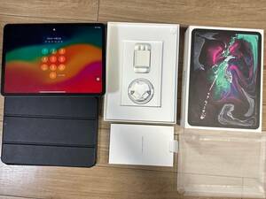 1円スタート 極上美品 iPad Pro 11インチ 第1世代 Wi-Fi 256GB MTXQ2J/A [スペースグレイ]　一部パーツ未使用