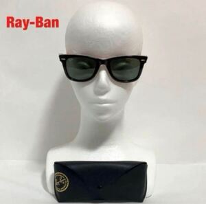 【人気】Ray-Ban　レイバン　サングラス　付属品付き　ブランドロゴ　フルフィット　ウェイファーラー　個性的　RB2140-A　WAYFARER