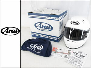 ■061001-184■超美品■Arai/アライ■4輪用ヘルメット■Lサイズ■取説付き■GP-5W■