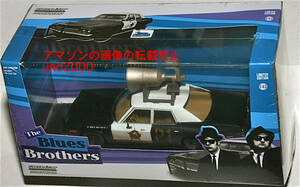 Greenlight ブルースブラザース 1/43 ブルースモービルBluesmobileスピーカー1974 Dodge Monacoダッジ モナコBlues Brothersグリーンライト