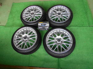 BBS GERMANY CS１８インチ　 ブリジストンPlayz 4本SET　空気圧センサー付き